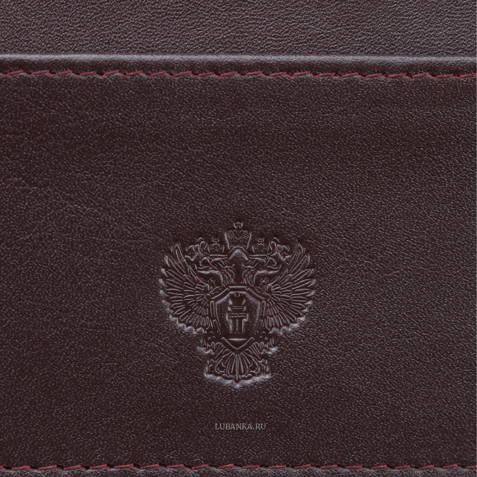 Картхолдер двухсторонний Прокуратура бордовый