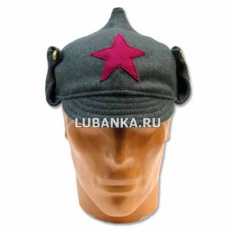 Зимний шлем «Буденовка» обр. 1927 г. (пехота)