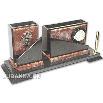 Настольный набор для руководителя «СКР» из камня